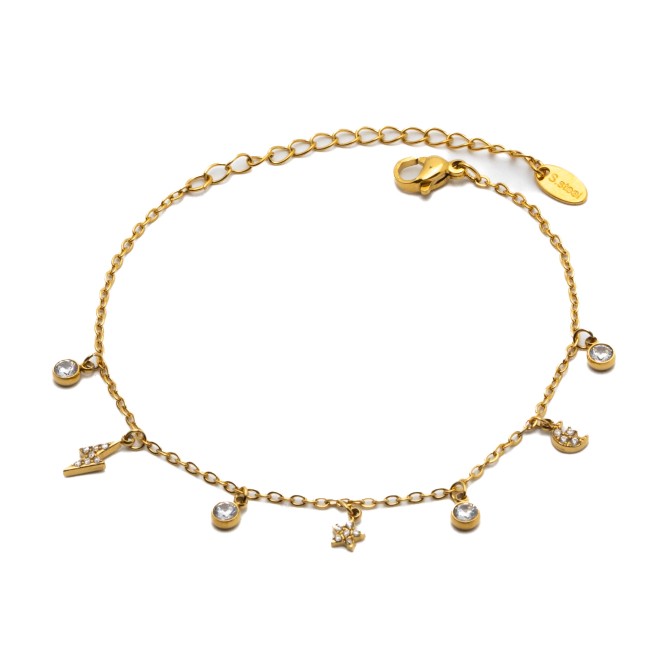 PULSERA ZO14906B DORADO Acero Inoxidable 2B17