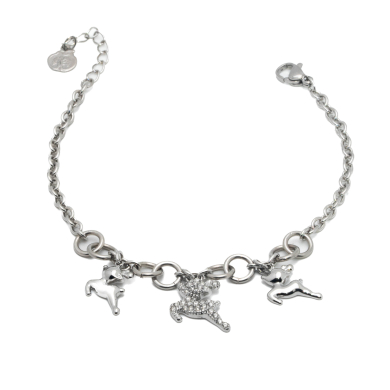 PULSERA ZO15752B PLATEADO Acero Inoxidable 2B41