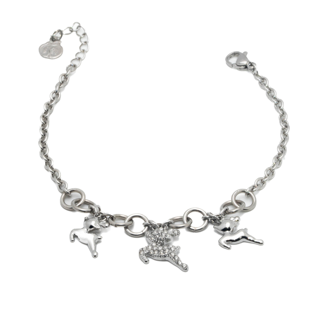 PULSERA ZO15752B PLATEADO Acero Inoxidable 2B41