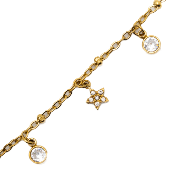 PULSERA ZO13708B DORADO Acero Inoxidable 2B17