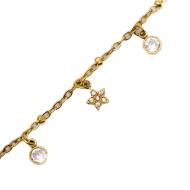 PULSERA ZO13708B DORADO Acero Inoxidable 2B17