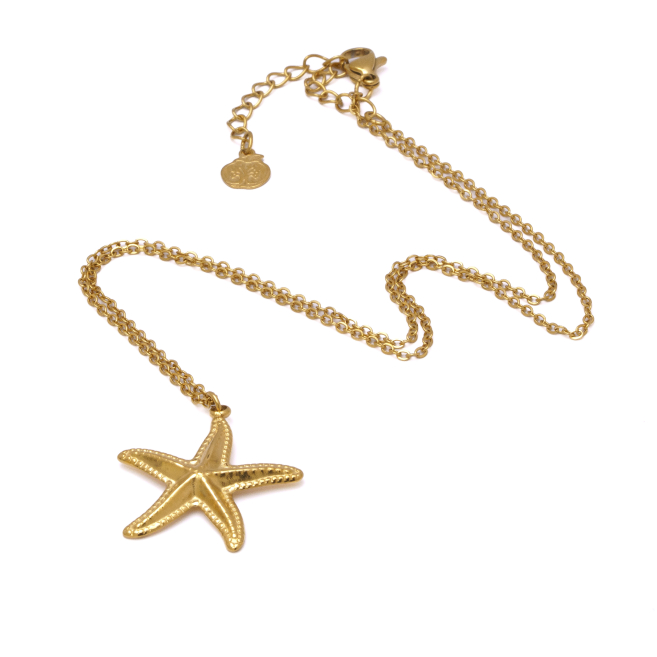 COLLAR ZO14463N DORADO Acero Inoxidable E22