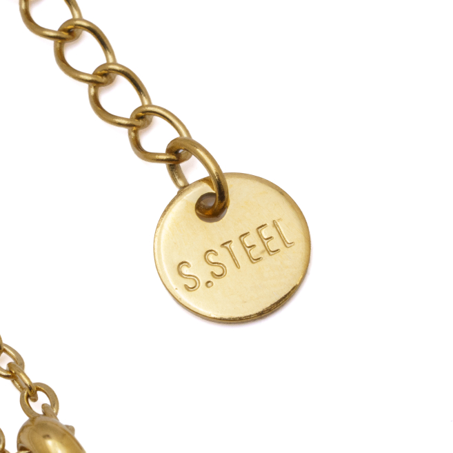 COLLAR ZO15372N ROSA DORADO Acero Inoxidable E31