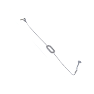 PULSERA ZO11932B PLATEADO Acero Inoxidable 2B33