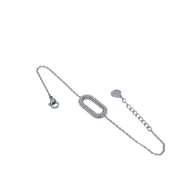 PULSERA ZO11932B PLATEADO Acero Inoxidable 2B33