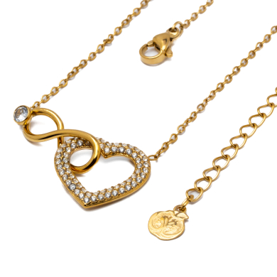 COLLAR ZO14195N DORADO Acero Inoxidable 2D21
