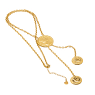 COLLAR ZO14436N DORADO Acero Inoxidable 2D36