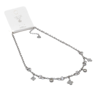 COLLAR ZO15755N PLATEADO Acero Inoxidable 2D27