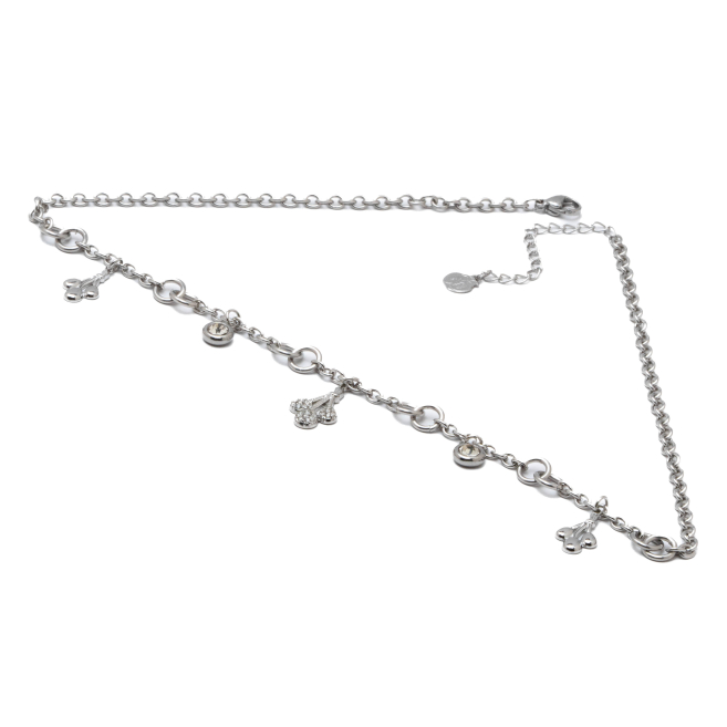 COLLAR ZO15755N PLATEADO Acero Inoxidable 2D27