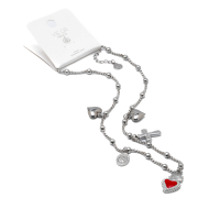 COLLAR ZO12508N PLATEADO Acero Inoxidable 2D48