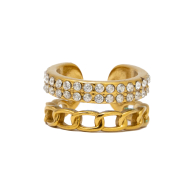 Simulador Y00917 Dorado Acero Inoxidable F38