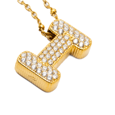 COLLAR ZO15659N I DORADO Acero Inoxidable E52E51
