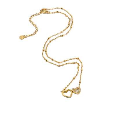 Collar Y00904 Dorado Acero Inoxidable 2D31