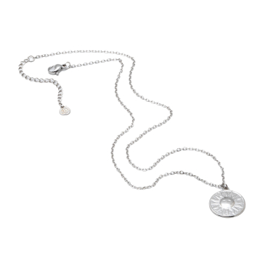 Collar Y00984 Plateado Acero Inoxidable E23