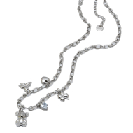COLLAR ZO15560N PLATEADO Acero Inoxidable 2D49