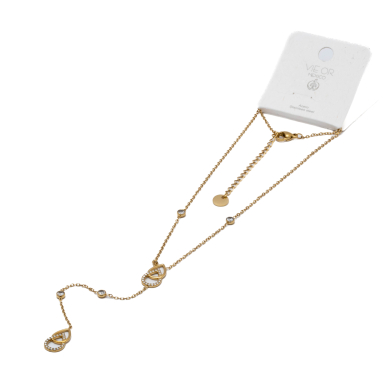 COLLAR ZO13553N Dorado Acero Inoxidable -E33
