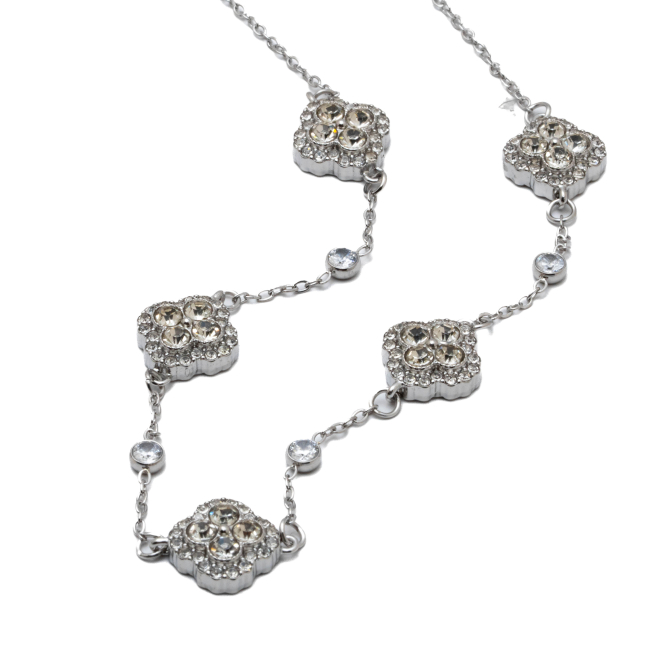 COLLAR ZO15747N PLATEADO Acero Inoxidable 2D38