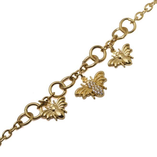 PULSERA ZO15744B DORADO Acero Inoxidable 2C34