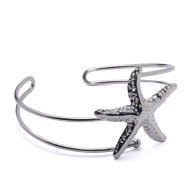 BRAZALETE ZO15476B/BRAZO PLATEADO Acero Inoxidable 2C45