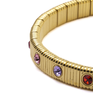 PULSERA ZO15170B MULTICOLOR DORADO Acero Inoxidable 2C58