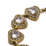 PULSERA ZO15149B BLANCO DORADO Acero Inoxidable 2C27