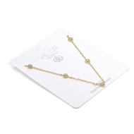 COLLAR ZO15353N DORADO Acero Inoxidable 2D53