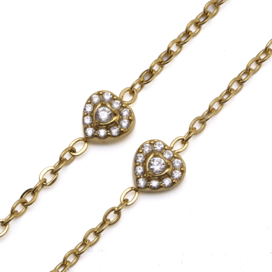 COLLAR ZO15353N DORADO Acero Inoxidable 2D53