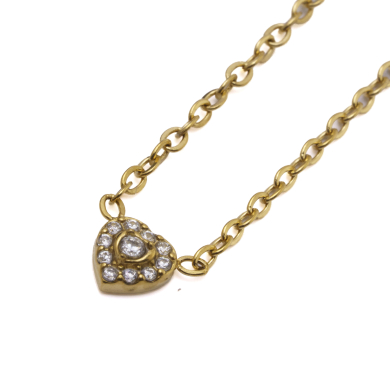 COLLAR ZO15353N DORADO Acero Inoxidable 2D53