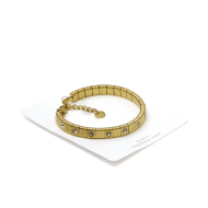PULSERA ZO15170B BLANCO DORADO Acero Inoxidable 2C58