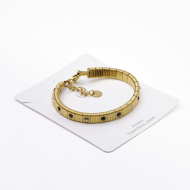 PULSERA ZO15170B GRIS DORADO Acero Inoxidable 2C58