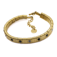 PULSERA ZO15170B GRIS DORADO Acero Inoxidable 2C58