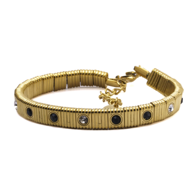 PULSERA ZO15170B GRIS DORADO Acero Inoxidable 2C58