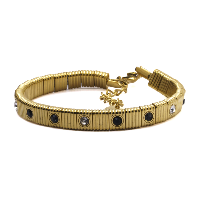 PULSERA ZO15170B GRIS DORADO Acero Inoxidable 2C58