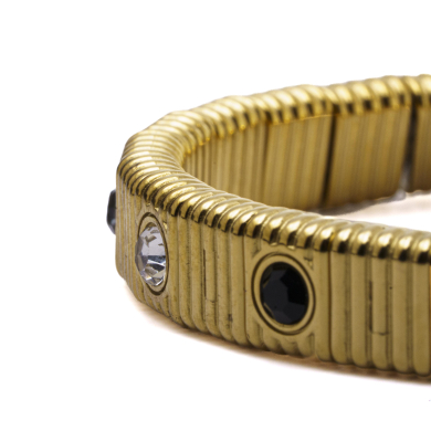 PULSERA ZO15170B GRIS DORADO Acero Inoxidable 2C58