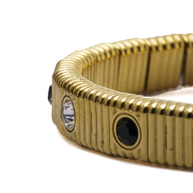 PULSERA ZO15170B GRIS DORADO Acero Inoxidable 2C58