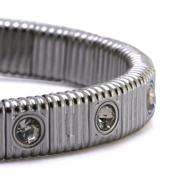 PULSERA ZO15170B BLANCO PLATEADO Acero Inoxidable 2C58