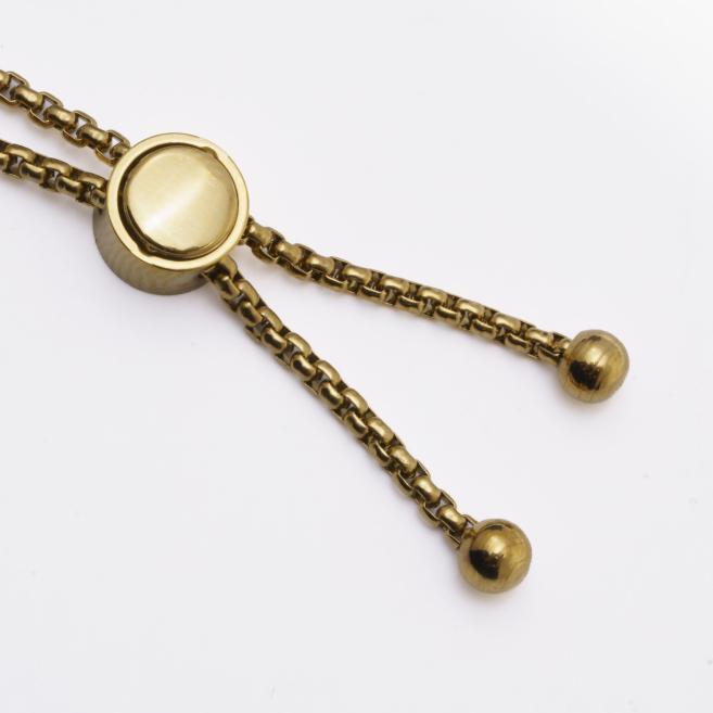 PULSERA ZO15125B DORADO Acero Inoxidable 2C25