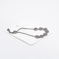 PULSERA ZO15125B PLATEADO Acero Inoxidable 2C25