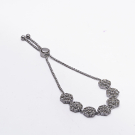 PULSERA ZO15125B PLATEADO Acero Inoxidable 2C25