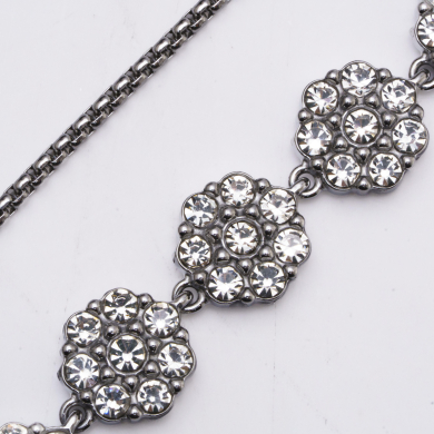 PULSERA ZO15125B PLATEADO Acero Inoxidable 2C25