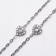 COLLAR ZO15353N PLATEADO Acero Inoxidable 2D53