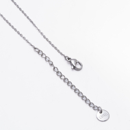 COLLAR ZO15353N PLATEADO Acero Inoxidable 2D53