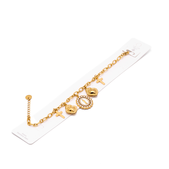 PULSERA ZO15553B DORADO Acero Inoxidable 2C42