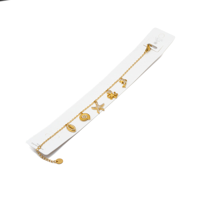 PULSERA ZO15452B DORADO Acero Inoxidable 2B18