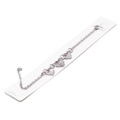 PULSERA ZO15744B PLATEADO Acero Inoxidable 2C34