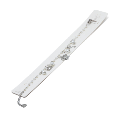 PULSERA ZO15728B PLATEADO Acero Inoxidable 2B42