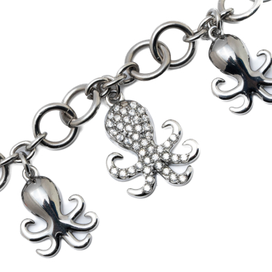 PULSERA ZO15740B PLATEADO Acero Inoxidable 2B43