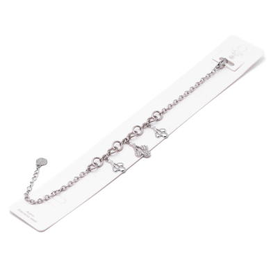 PULSERA ZO15756B PLATEADO Acero Inoxidable 2B41