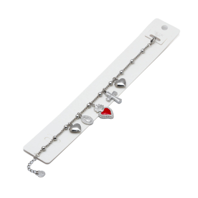 PULSERA ZO12507B PLATEADO Acero Inoxidable 2C44