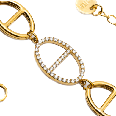 PULSERA ZO15165B DORADO Acero Inoxidable 2B44